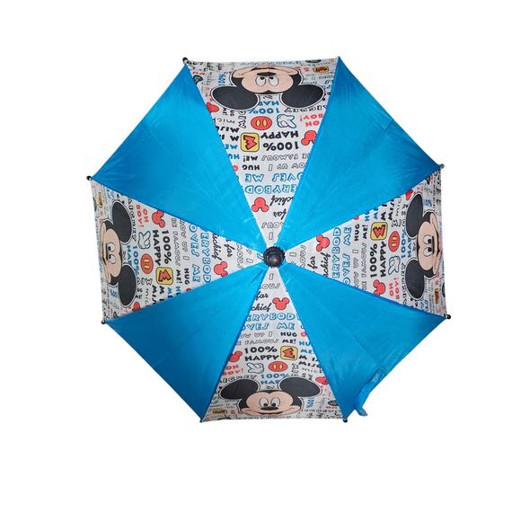 Western Chief Boys Mischievous Mickey Rain Coat and Mickey Mouse Umbrella Sz 5 - Picture 8 of 15
